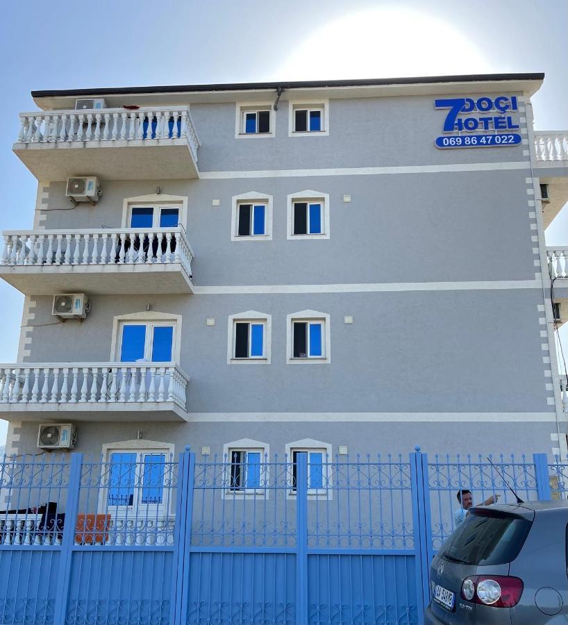 Doci Seven Hotel Velipojë Eksteriør billede