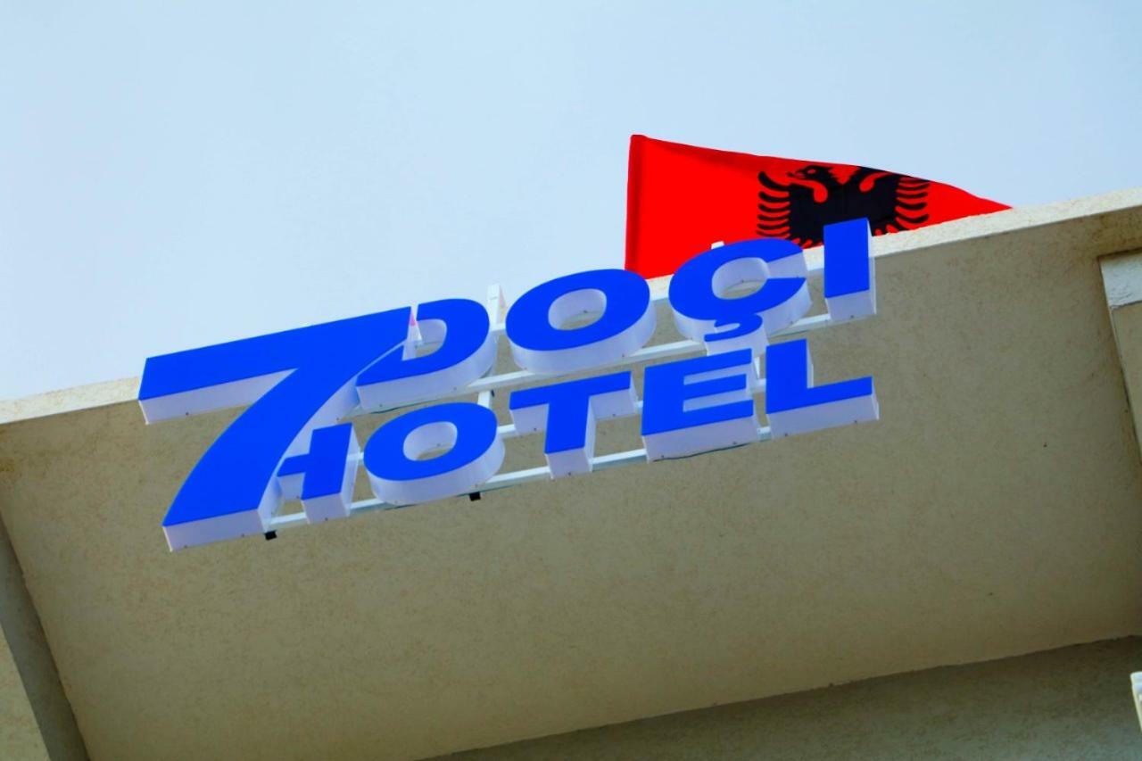 Doci Seven Hotel Velipojë Eksteriør billede